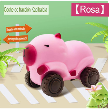 ¡A toda velocidad con el coche capibara más divertido!