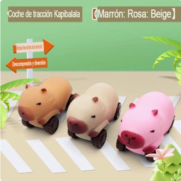 ¡A toda velocidad con el coche capibara más divertido!