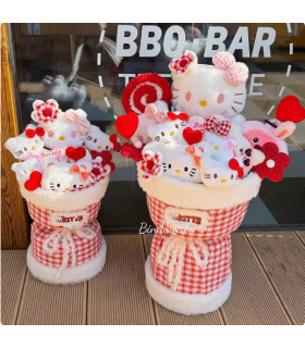 ¡Sorpresa Hello Kitty! Bolsa de Regalo con Peluche y Accesorios
