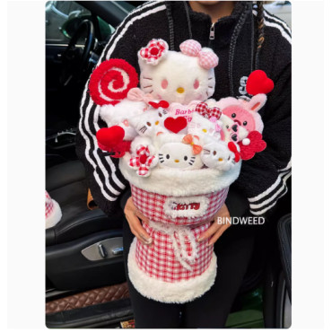 ¡Sorpresa Hello Kitty! Bolsa de Regalo con Peluche y Accesorios