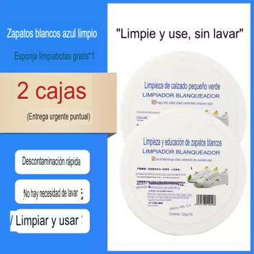 Crema Limpiadora de Zapatos: Elimina la Suciedad al Instante