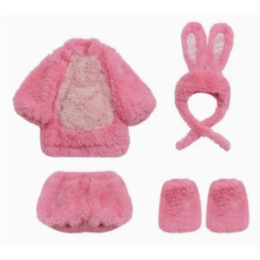 Traje de Conejito Rosa | El Regalo Ideal para Pequeñas