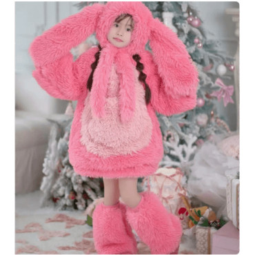 Traje de Conejito Rosa | El Regalo Ideal para Pequeñas