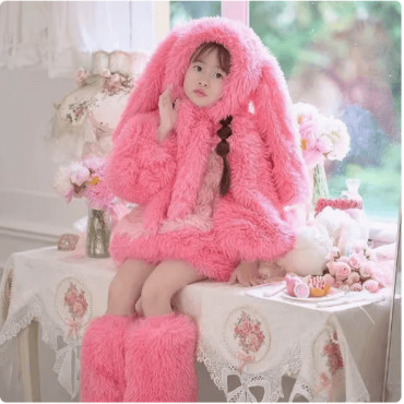 Traje de Conejito Rosa | El Regalo Ideal para Pequeñas