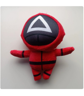 Peluche de Soldado El Juego del Calamar 15 cm: Replica Oficial de la Serie
