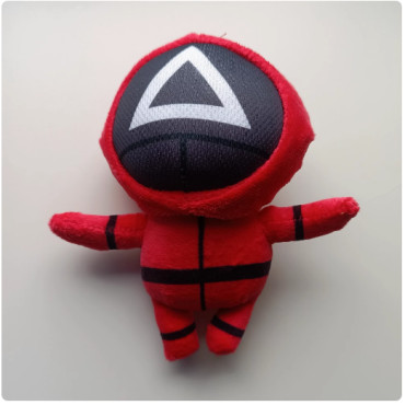 Peluche de Soldado El Juego del Calamar 15 cm: Replica Oficial de la Serie
