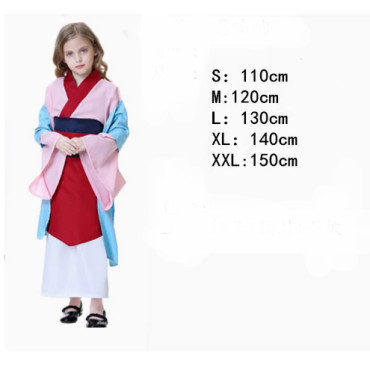 ¡Conquista tus sueños! Vestido de Mulan, la guerrera