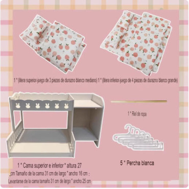 Muebles en miniatura para casas de muñecas
