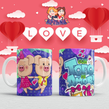 Tazas personalizadas para San Valentín: ¡Un regalo único para el amor!