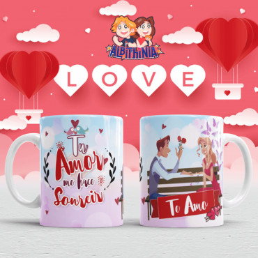 Tazas personalizadas para San Valentín: ¡Un regalo único para el amor!