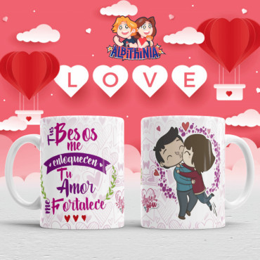 Tazas personalizadas para San Valentín: ¡Un regalo único para el amor!