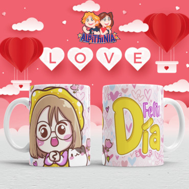Tazas personalizadas para San Valentín: ¡Un regalo único para el amor!