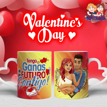 Tazas personalizadas para San Valentín: ¡Un regalo único para el amor!