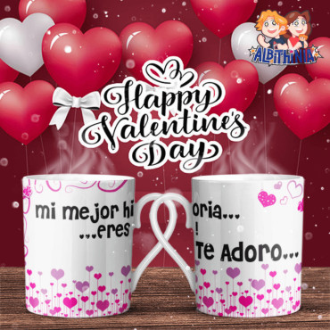 "Tazas de Cariño": Un detalle dulce para celebrar el amor en San Valentín.