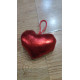 colgante corazón de peluche de 10cm