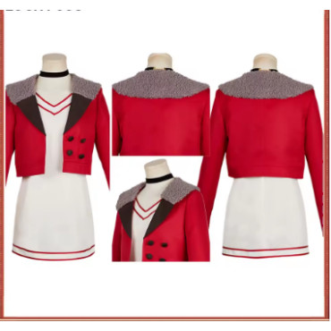 Cosplay Momo Ayase - Atuendo Rojo Dandadan
