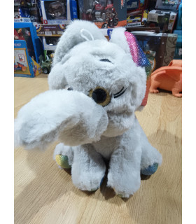 PELUCHE ELEFANTE ARCOIRIS DE 23CM