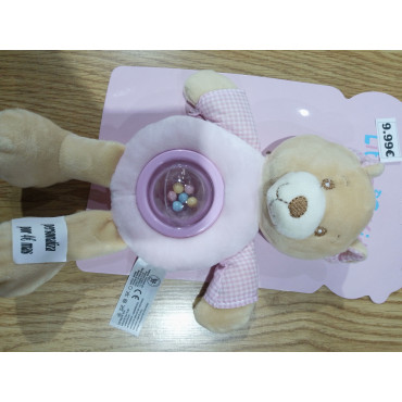 PELUCHE DE OSO DE 22 CM PERSONALIZABLE CON 4€ MÁS