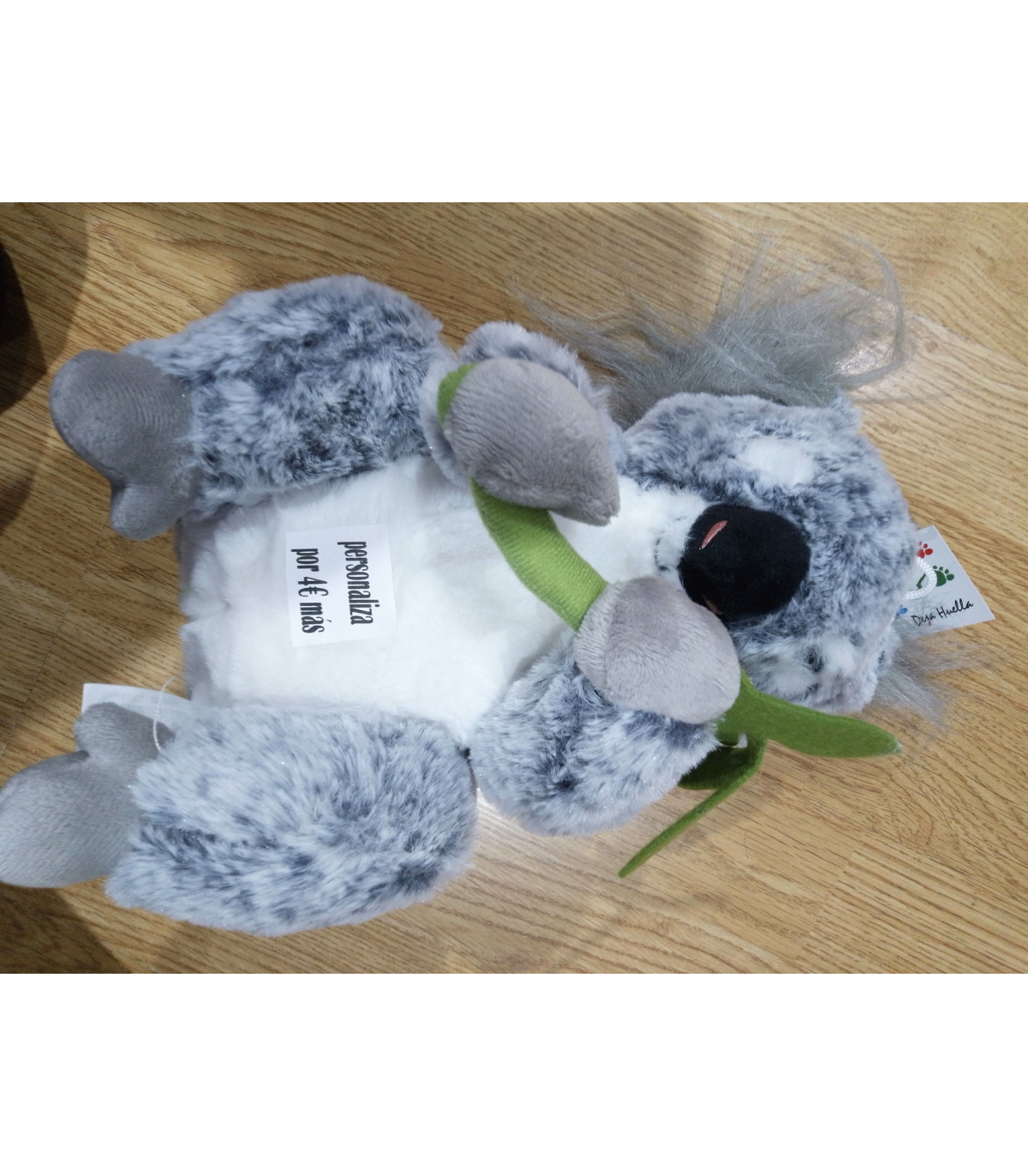PELUCHE DE KOALA DE 23 CM PERSONALIZABLE CON 4€ MAS