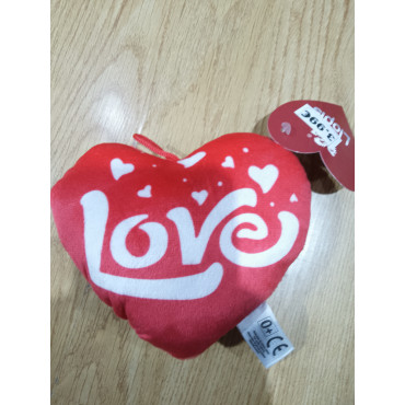 PELUCHE DE CORAZON DE 13 CM