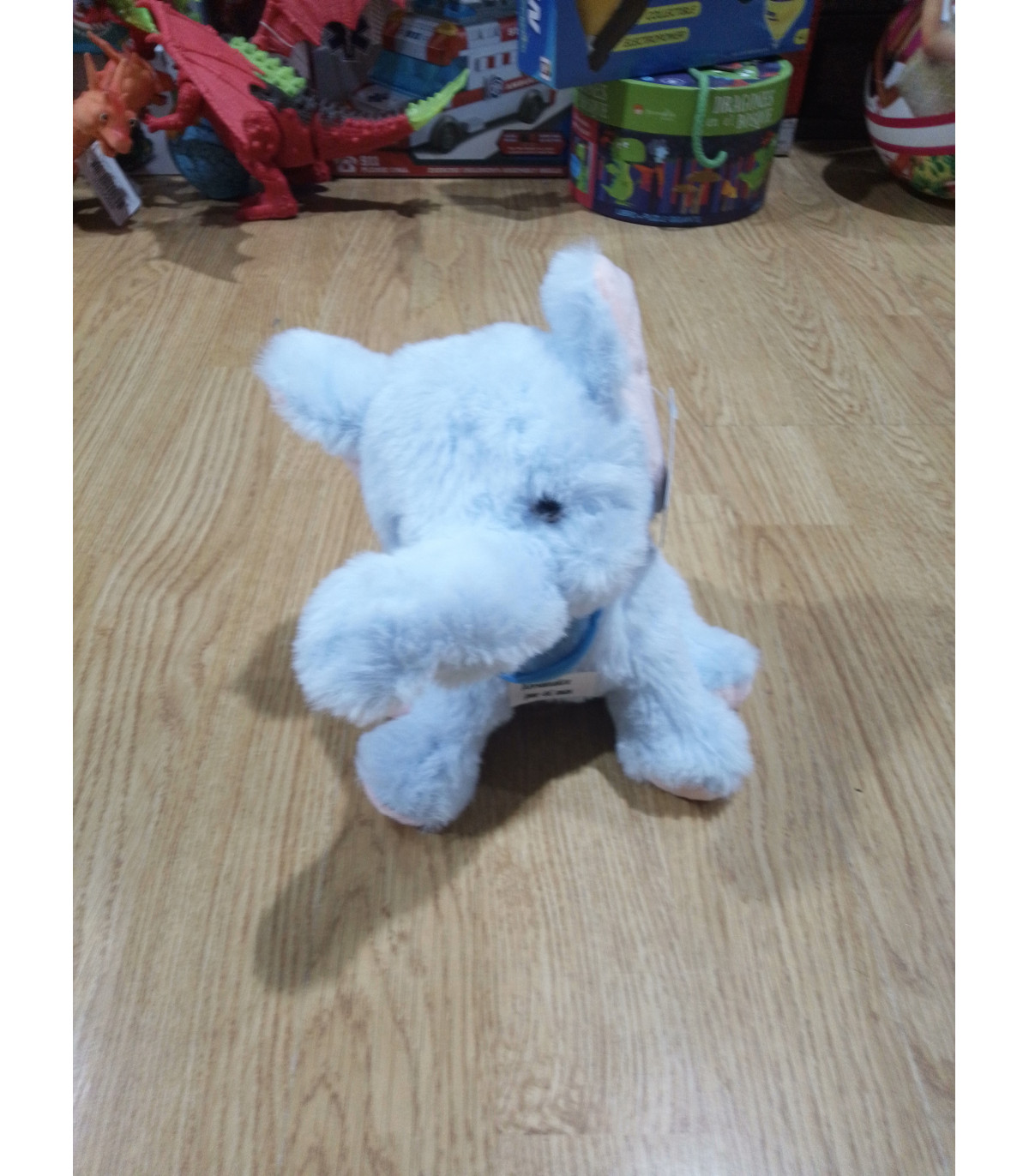 PELUCHE DE ELEFANTE DE 20 CM PERSONALIZABLE CON 4 € MAS