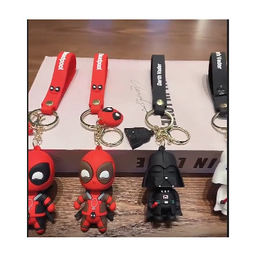 Llaveros Darth Vader y Deadpool: ¡La fuerza oscura se une al mercenario bocazas!