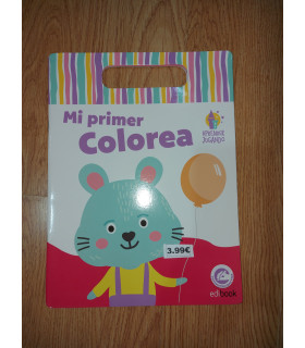 Libro de: mi primer colorea