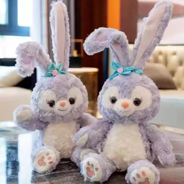 Peluche de Coneja de Felpa: Suave Compañera para Grandes y Chicos
