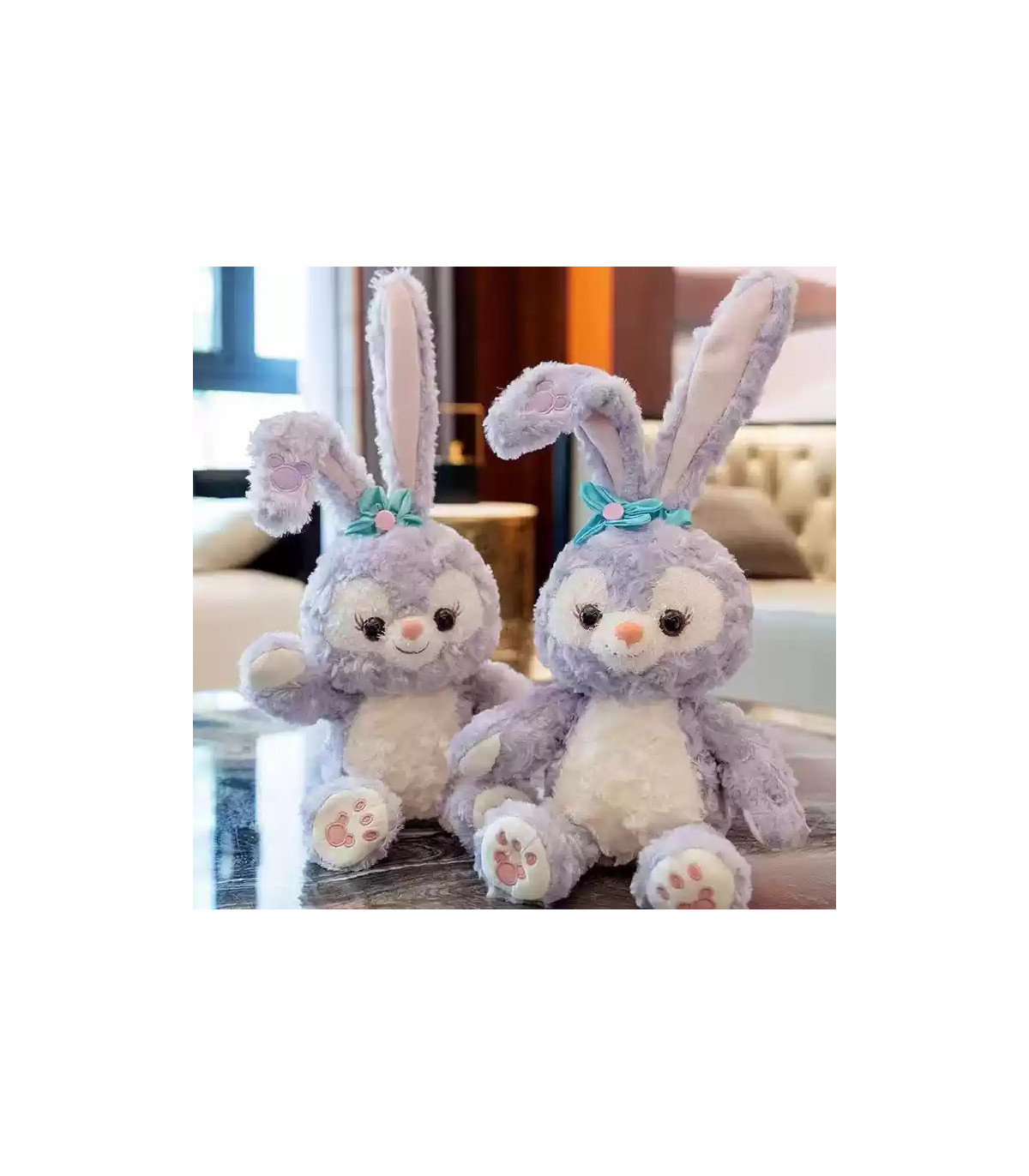 Peluche de Coneja de Felpa: Suave Compañera para Grandes y Chicos