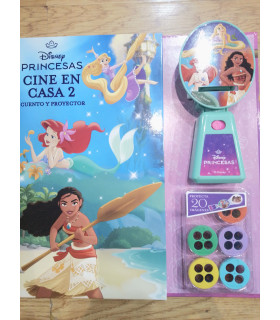 LIBRO DE PRINCESAS CUNE EN CASA 2 CON PROYECTOR