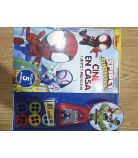 CUENTO SPIDEY Y SU SUPEREQUIPO CON PROYECTOR