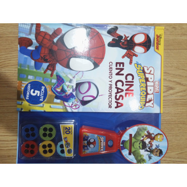 CUENTO SPIDEY Y SU SUPEREQUIPO CON PROYECTOR
