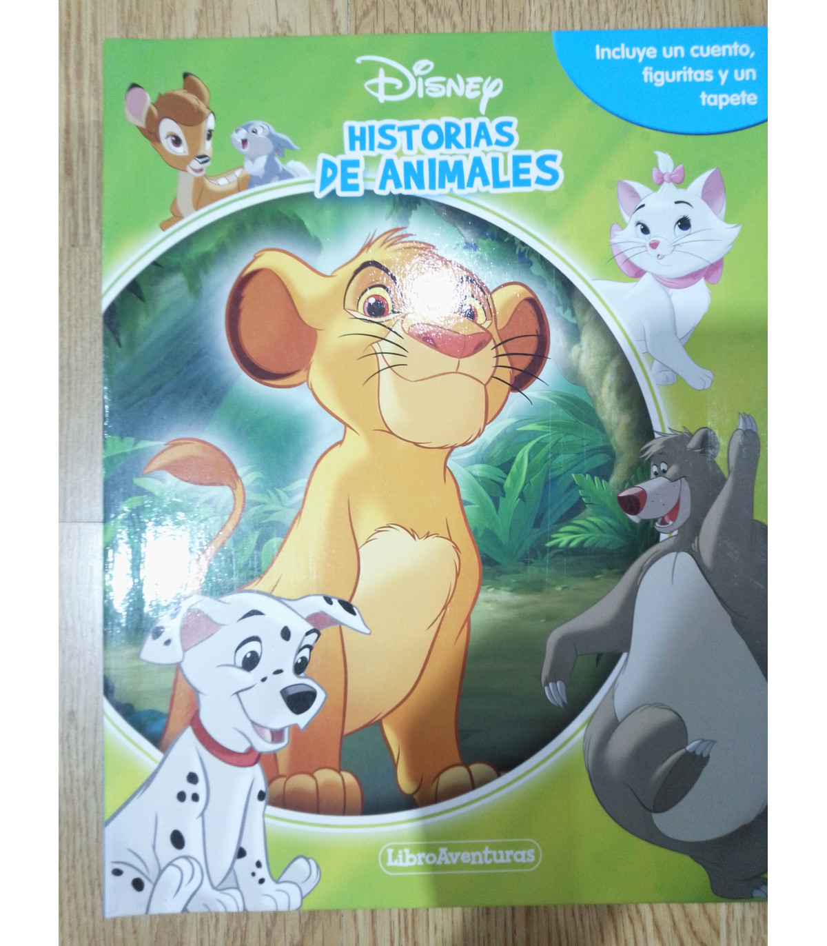 CUENTO FIGURAS Y TAPETE DE HISTORIAS DE ANIMALES DISNEY