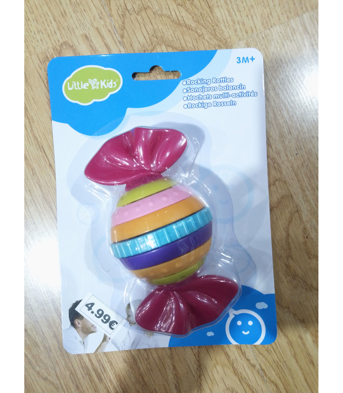 SONAJERO BALANCÍN FORMA DE CARAMELO