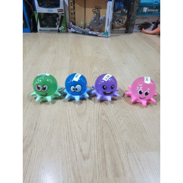 SLIMES CON FORMA DE PULPO COLORES VARIADOS