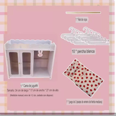 ¡Dulces sueños para tus muñecas! Literas para Cotton Dolls.