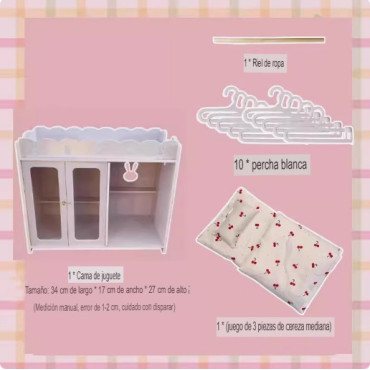¡Dulces sueños para tus muñecas! Literas para Cotton Dolls.