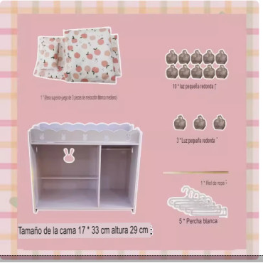 ¡Dulces sueños para tus muñecas! Literas para Cotton Dolls.