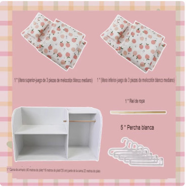 ¡Dulces sueños para tus muñecas! Literas para Cotton Dolls.
