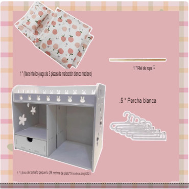 ¡Dulces sueños para tus muñecas! Literas para Cotton Dolls.