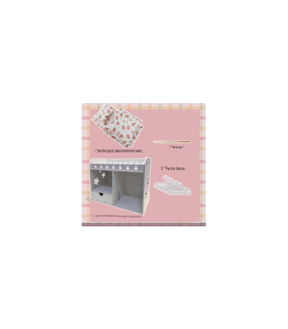 ¡Dulces sueños para tus muñecas! Literas para Cotton Dolls.