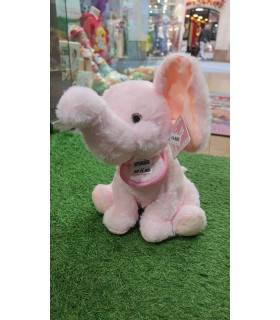Adorable Elefante de Peluche Rosa - El Regalo Perfecto para Bebés y Niños