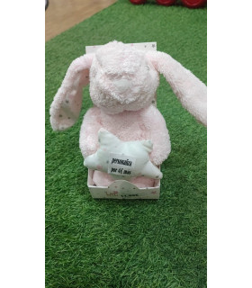 Adorable Conejito de Peluche de 18 cm - El Regalo Perfecto para Bebés y Niños