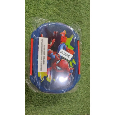 Lonchera Spiderman Duradera y Divertida (11 cm): ¡Para Pequeños Superhéroes con Grandes Apetitos!