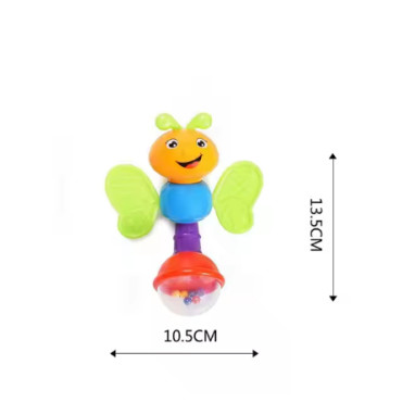 Sonajero Luciérnaga para Bebés: ¡Luces, Sonidos y Diversión Brillante!