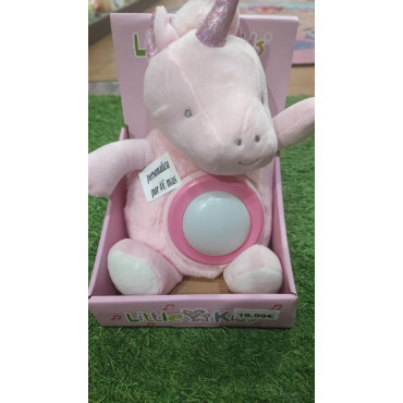 Peluche de Unicornio con Luz y Melodía para Dormir - ¡Sueños Dulces para tu Bebé!