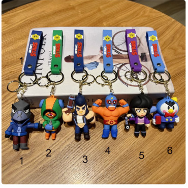 LLAVEROS DE BRAWL STARS PERSONAJES DIFERENTES