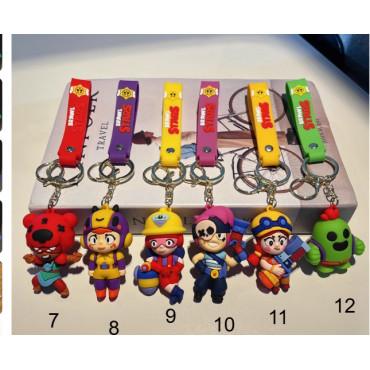LLAVEROS DE BRAWL STARS PERSONAJES DIFERENTES