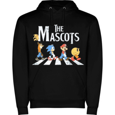 Sudadera Retro Gamer: Pac-Man, Mario, Sonic y Crash Bandicoot - Nostalgia Pixelada