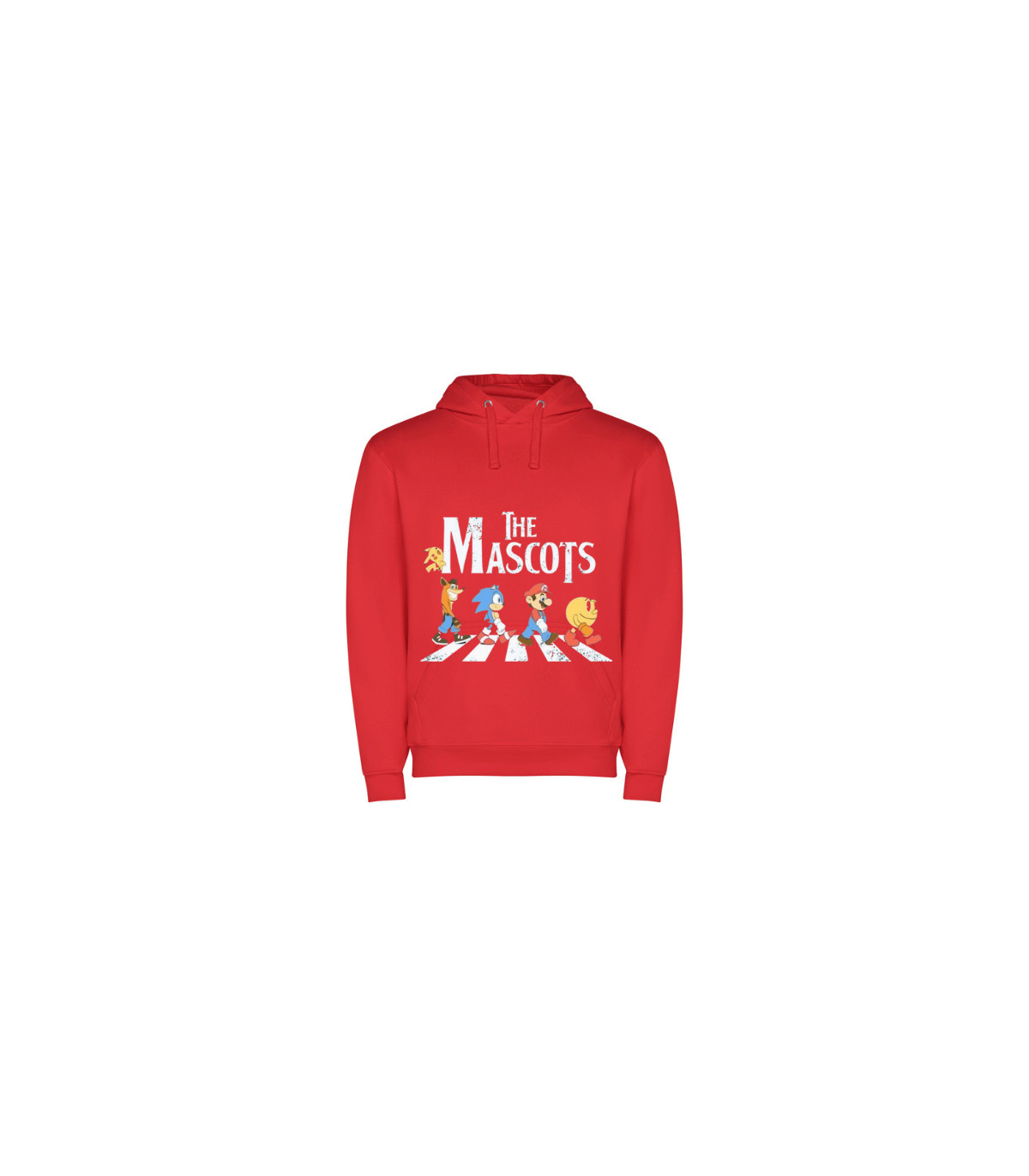 Sudadera Retro Gamer: Pac-Man, Mario, Sonic y Crash Bandicoot - Nostalgia Pixelada